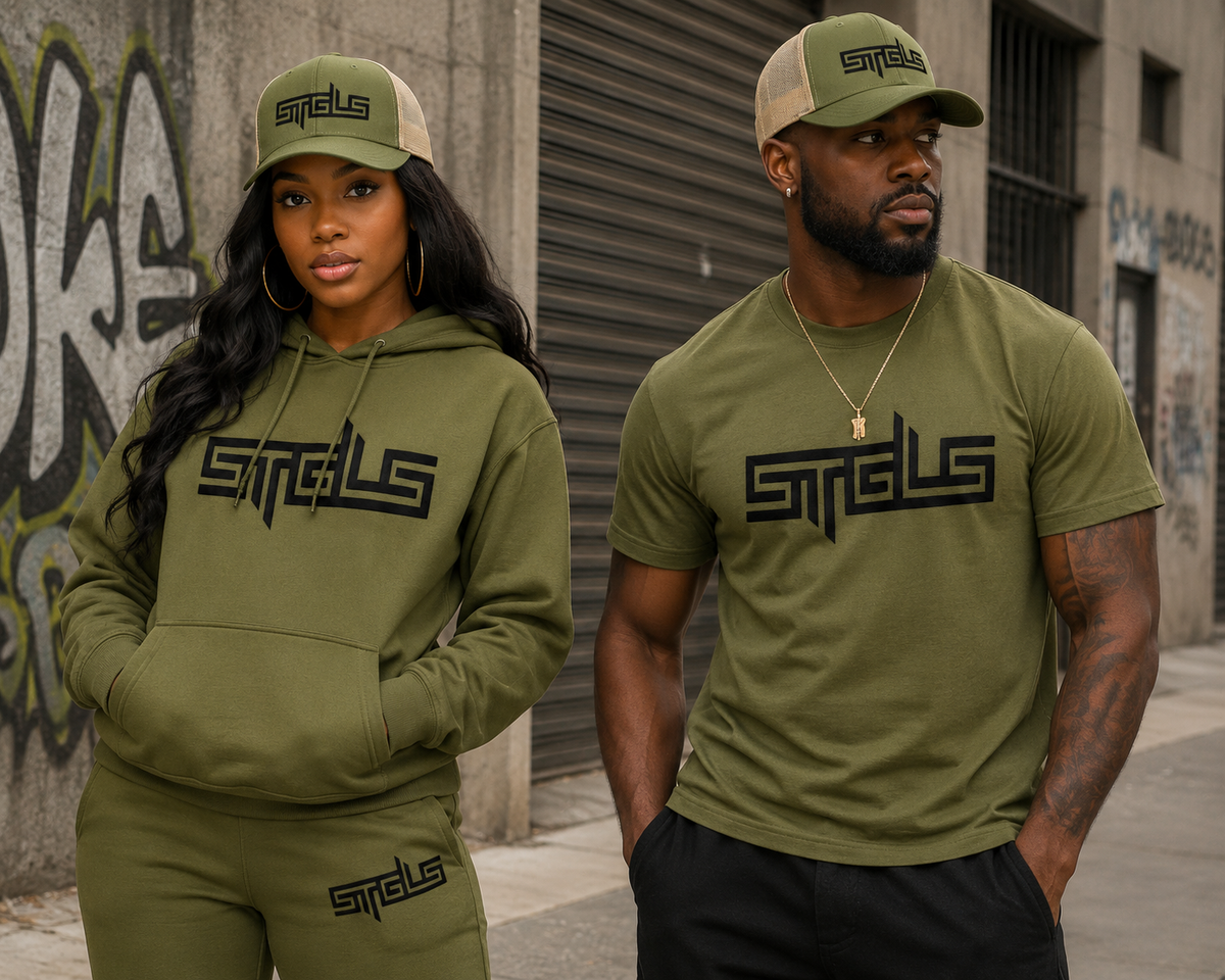 STRHUGOALS “STGLS Active” (Black) Trucker Cap