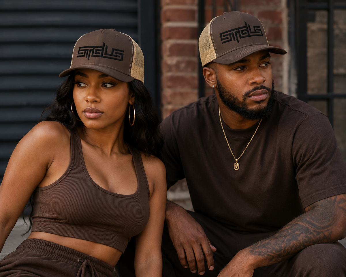 STRHUGOALS “STGLS Active” (Black) Trucker Cap