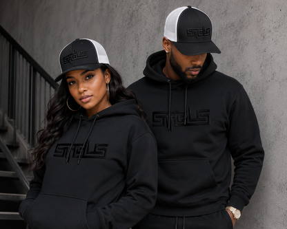 STRHUGOALS “STGLS Active” (Black) Trucker Cap