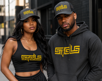 STRHUGOALS “STGLS Active” (Gold)Trucker Cap