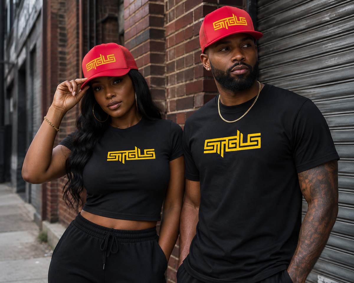 STRHUGOALS “STGLS Active” (Gold)Trucker Cap