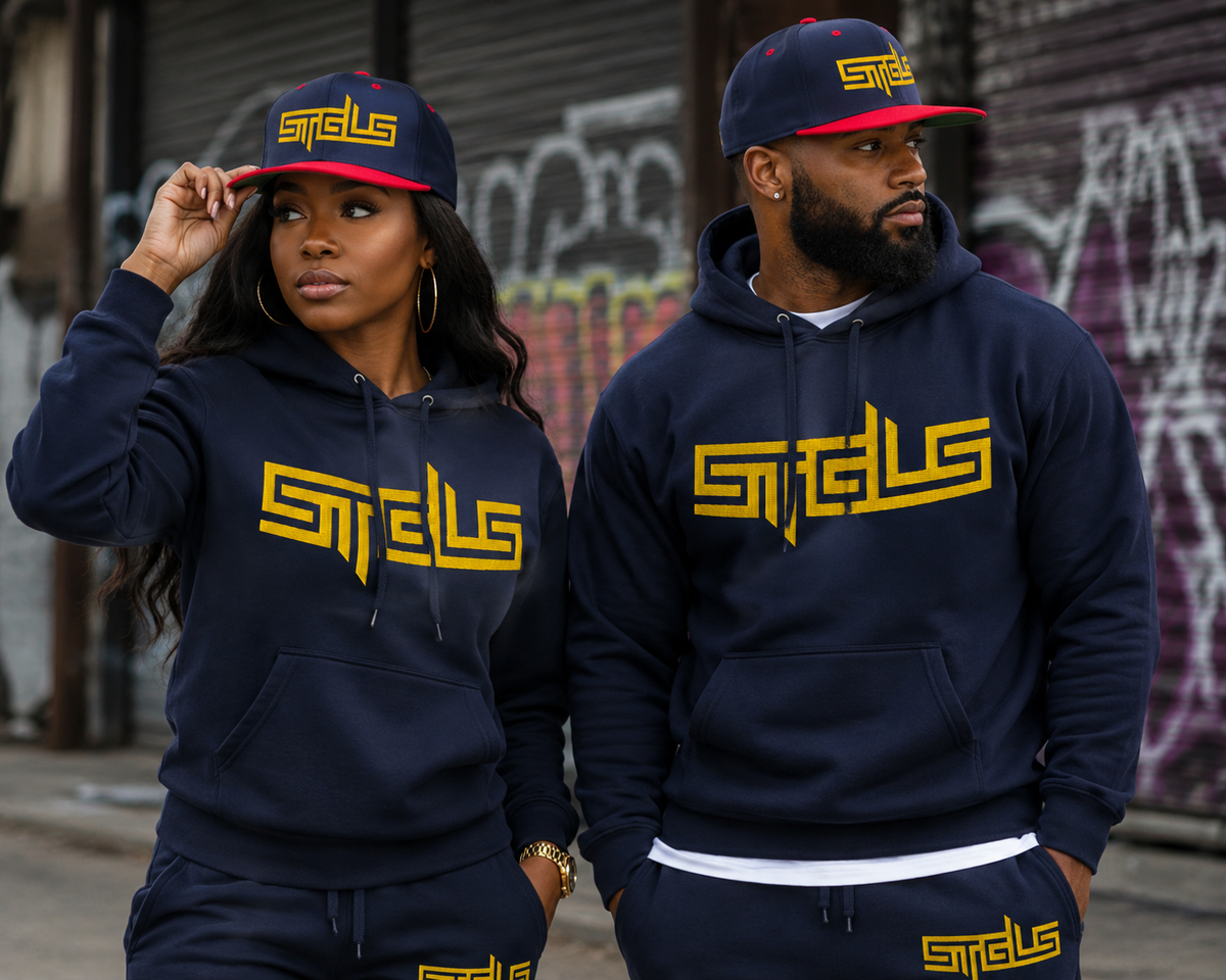 STRHUGOALS “STGLS Active” (Gold)Snapback Hat