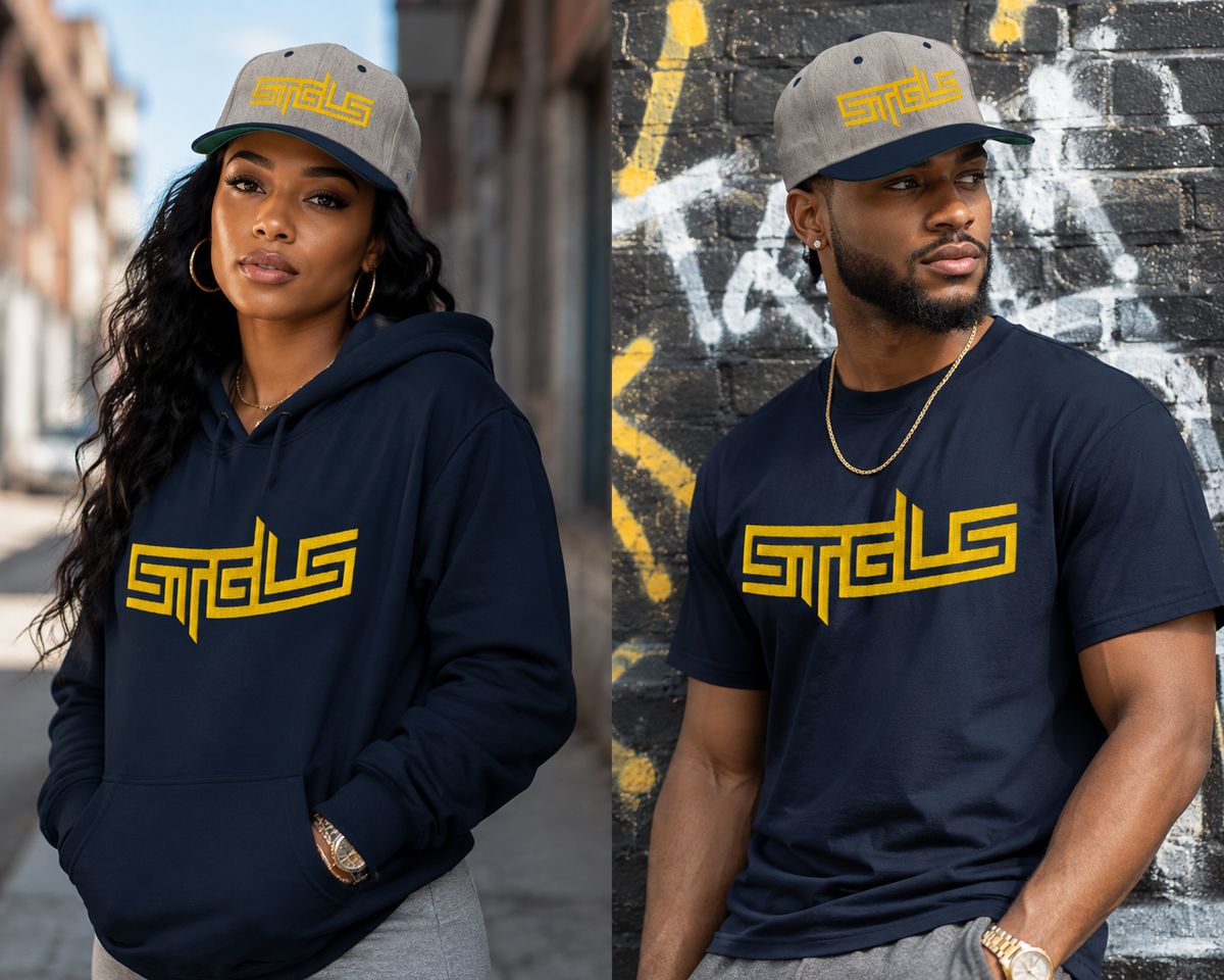 STRHUGOALS “STGLS Active” (Gold)Snapback Hat