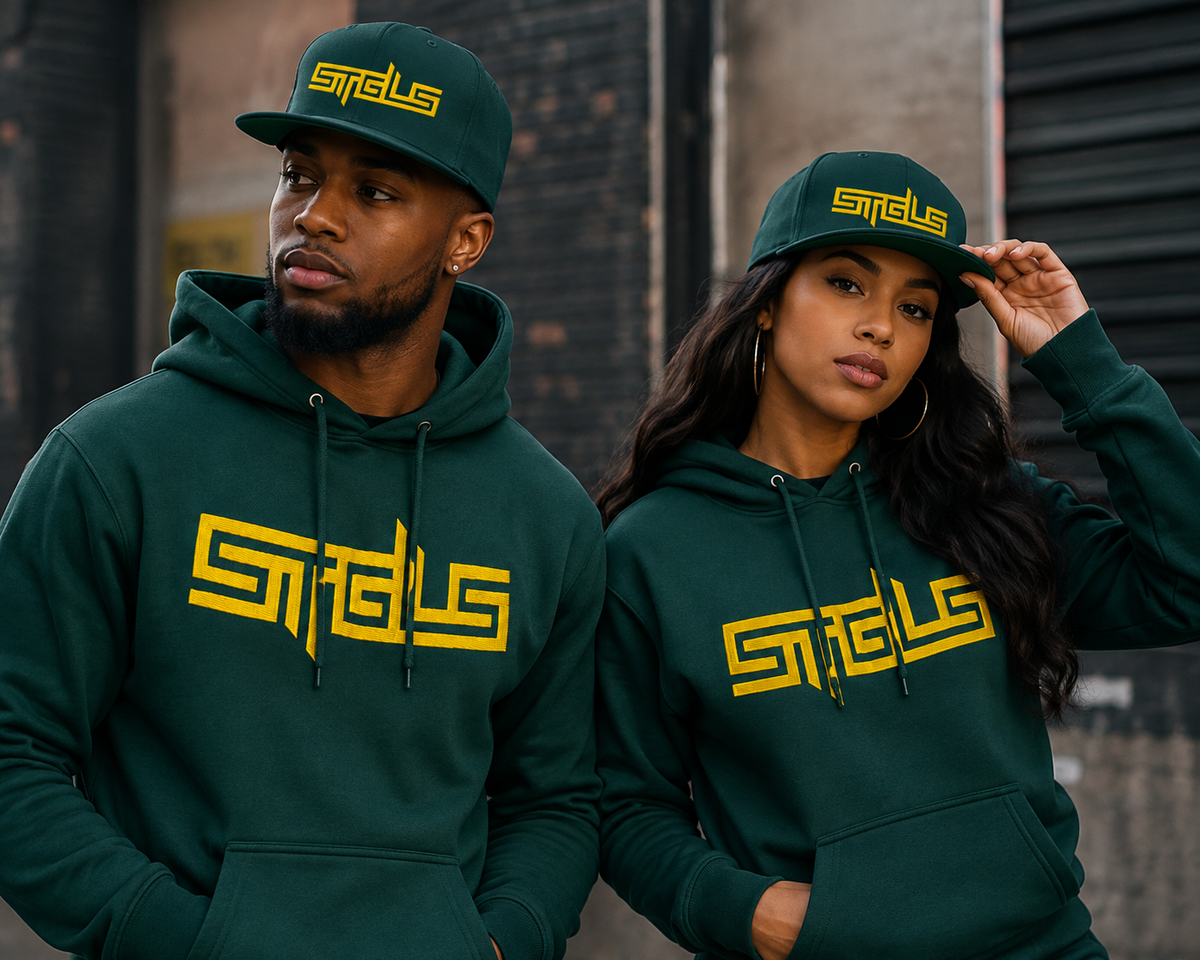STRHUGOALS “STGLS Active” (Gold)Snapback Hat