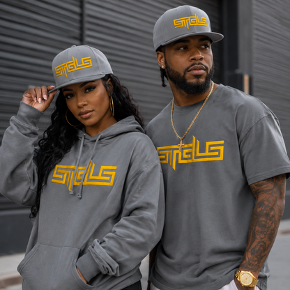 STRHUGOALS “STGLS Active” (Gold)Snapback Hat