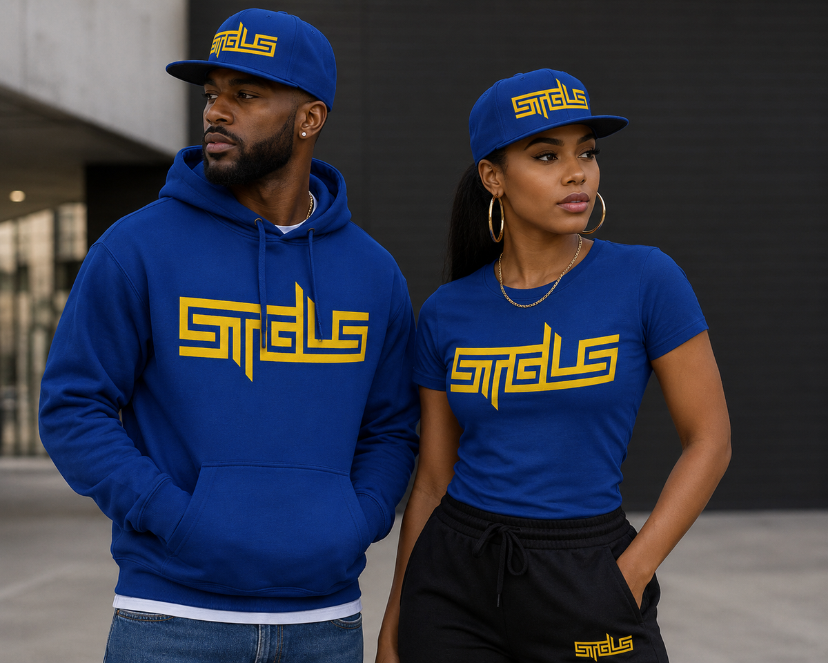 STRHUGOALS “STGLS Active” (Gold)Snapback Hat
