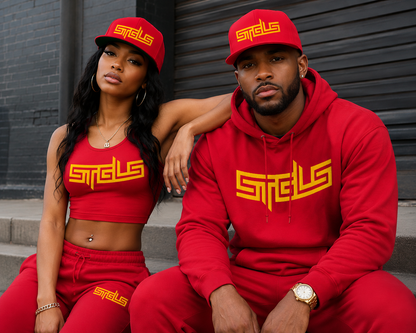 STRHUGOALS “STGLS Active” (Gold)Snapback Hat