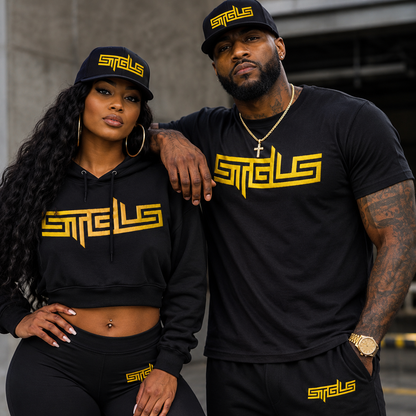 STRHUGOALS “STGLS Active” (Gold)Snapback Hat