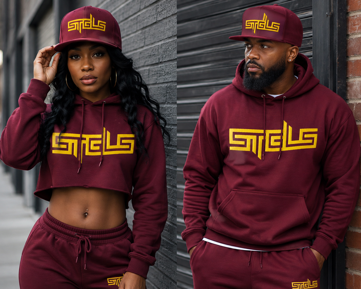 STRHUGOALS “STGLS Active” (Gold)Snapback Hat