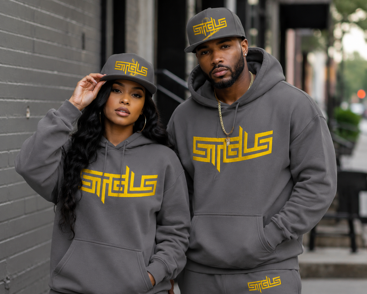 STRHUGOALS “STGLS Active” (Gold)Snapback Hat