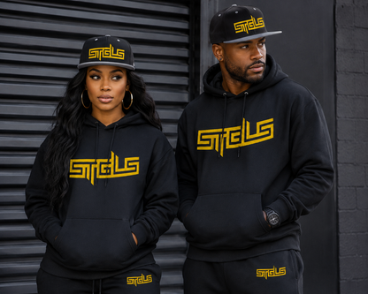 STRHUGOALS “STGLS Active” (Gold)Snapback Hat