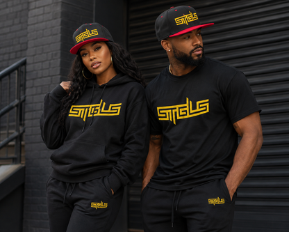 STRHUGOALS “STGLS Active” (Gold)Snapback Hat