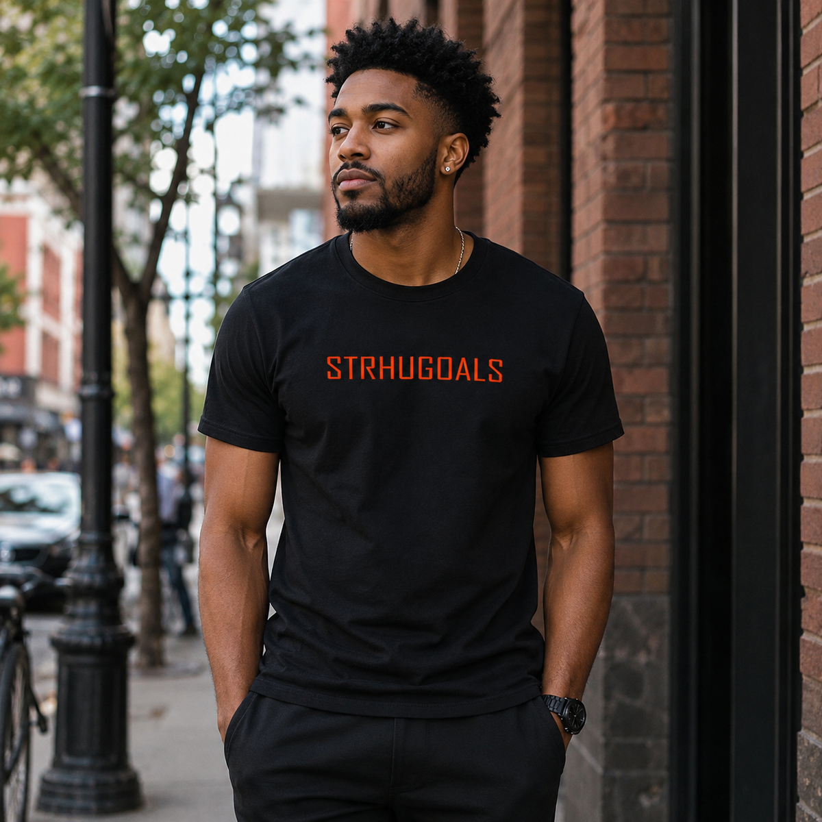 STRHUGOALS Classic (Red) Men's T-shirt
