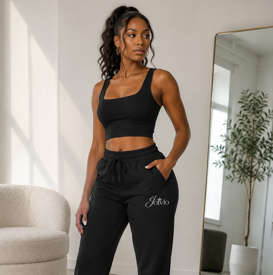Joivio Women's Fleece Sweatpants