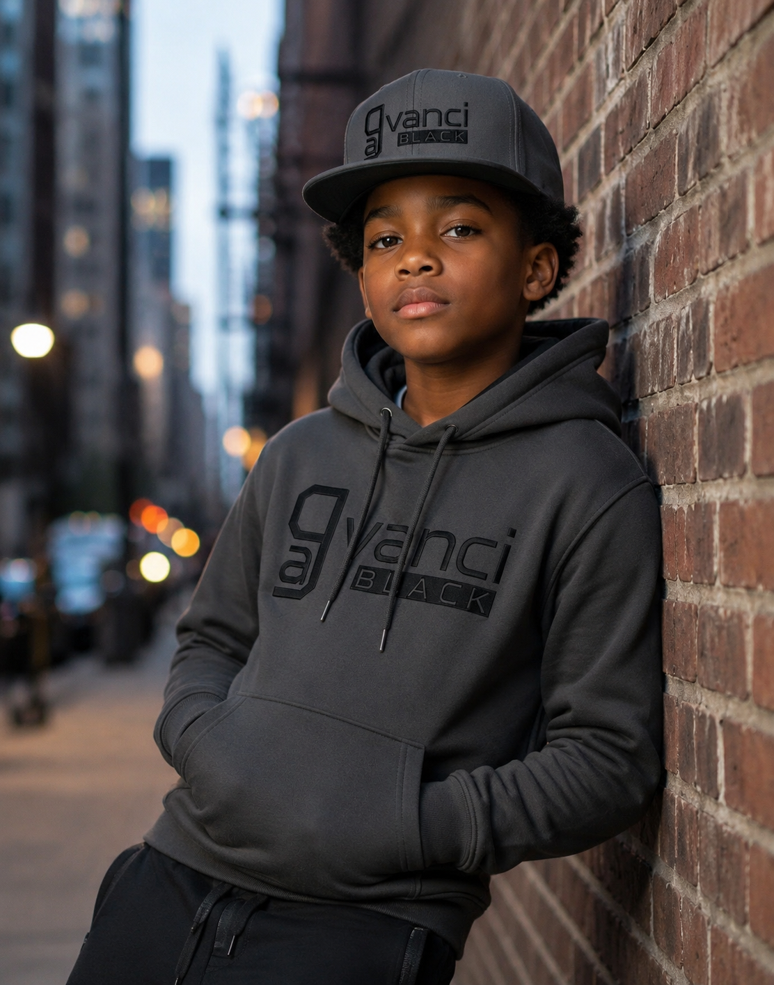 Gavanci Black "Lowkeys" Snapback Hat