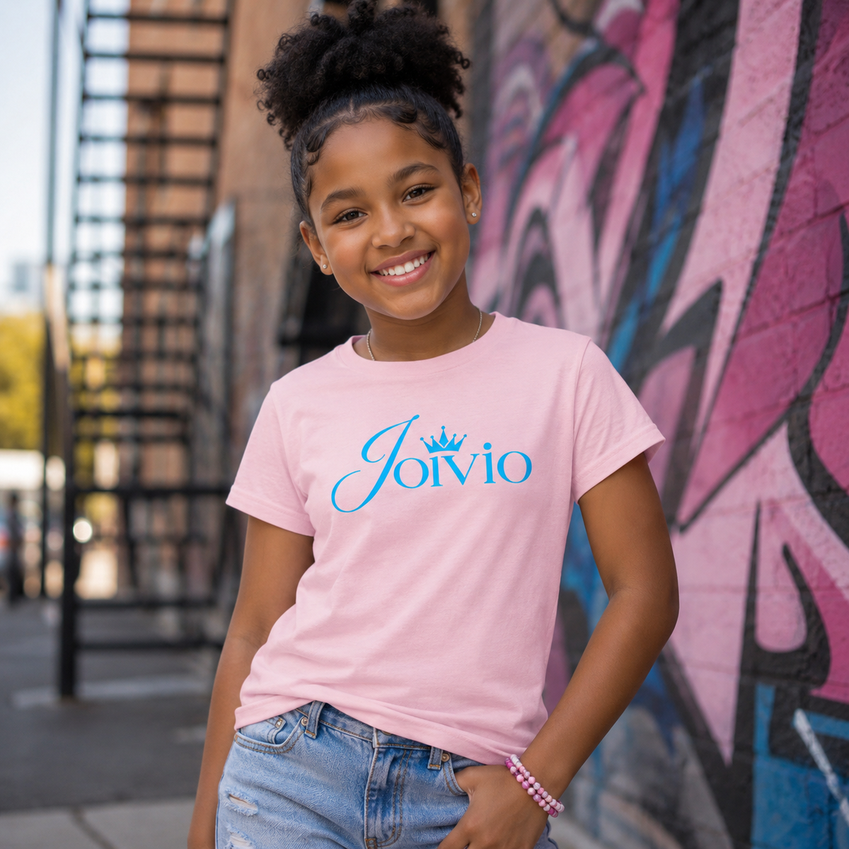 Joivio Girl Short Sleeve T-Shirt