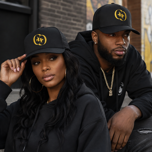 Gavanci Black Logo (Gold WE) Trucker Cap