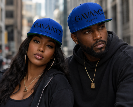 Gavanci Black Original Logo (SE) Snapback Hat