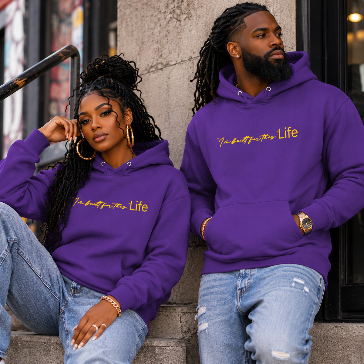 STRHUGOALS "I'm Built for This. Life" (California Love) Hoodie