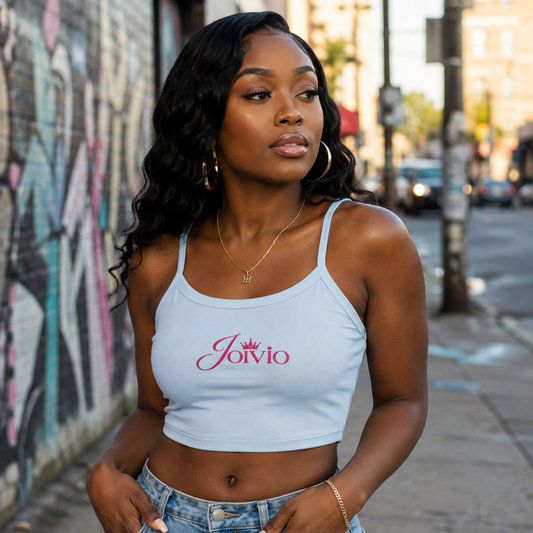 Joivio "Pretty in Pink" Women’s Micro-rib Tank Top
