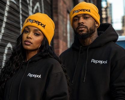Popepol "Rise Above" Cuffed Beanie
