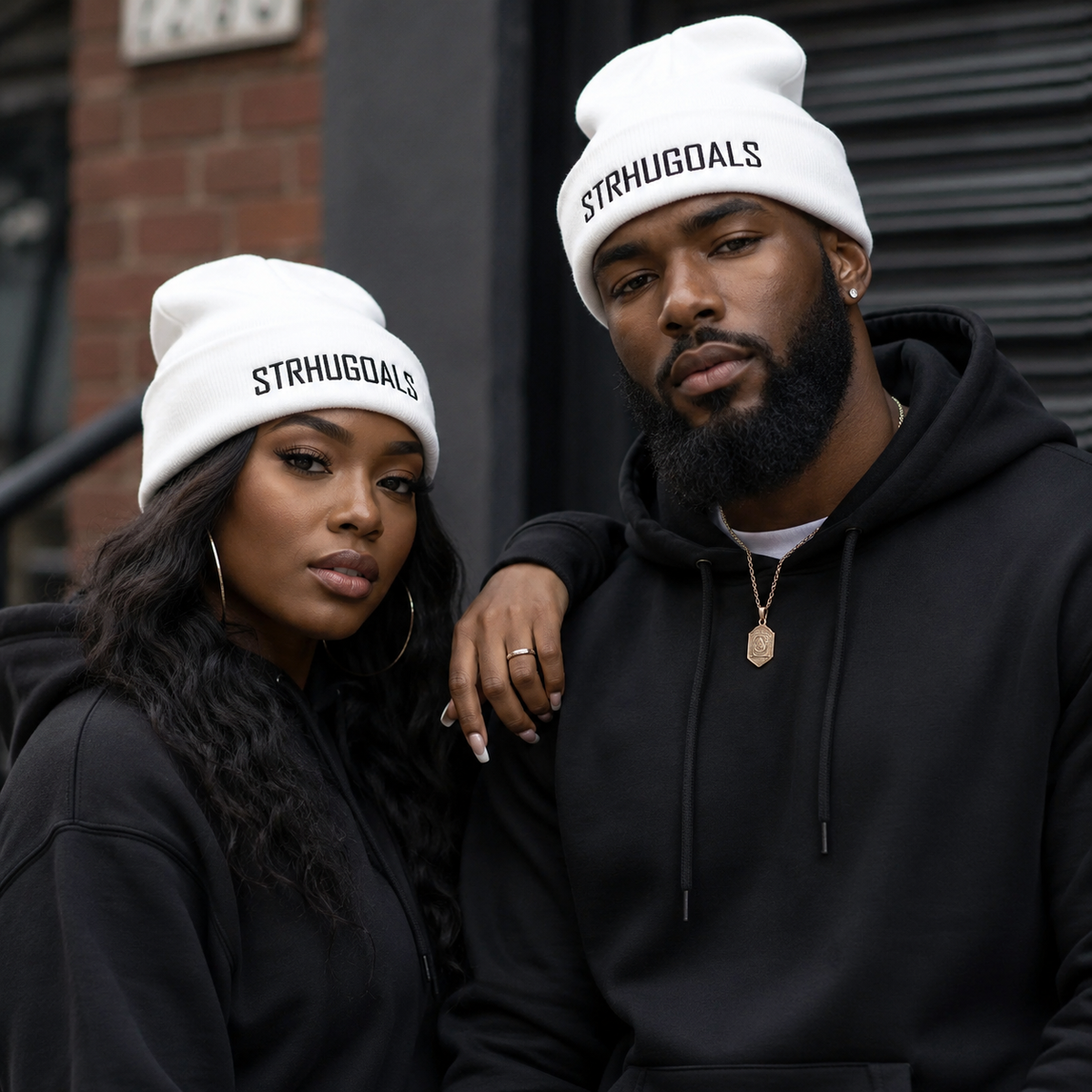 STRHUGOALS Original Logo Cuffed Beanie
