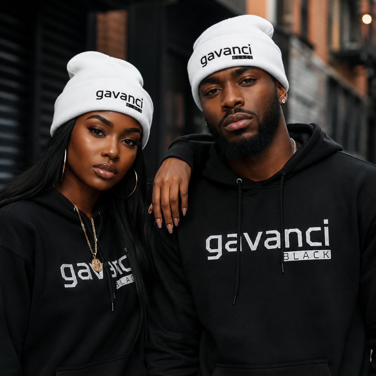 Gavanci Black "The Professional" Cuffed Beanie