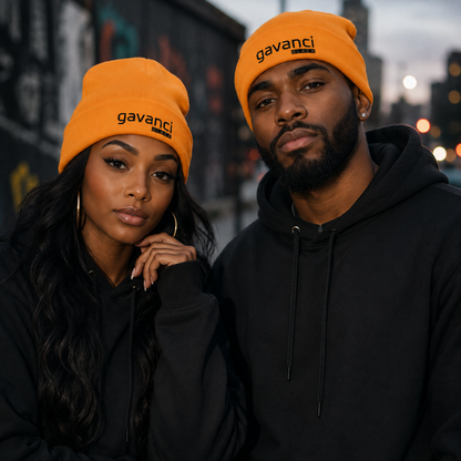 Gavanci Black "The Professional" Cuffed Beanie