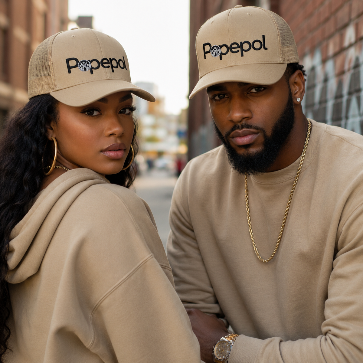 Popepol "Rise Above"Trucker Cap