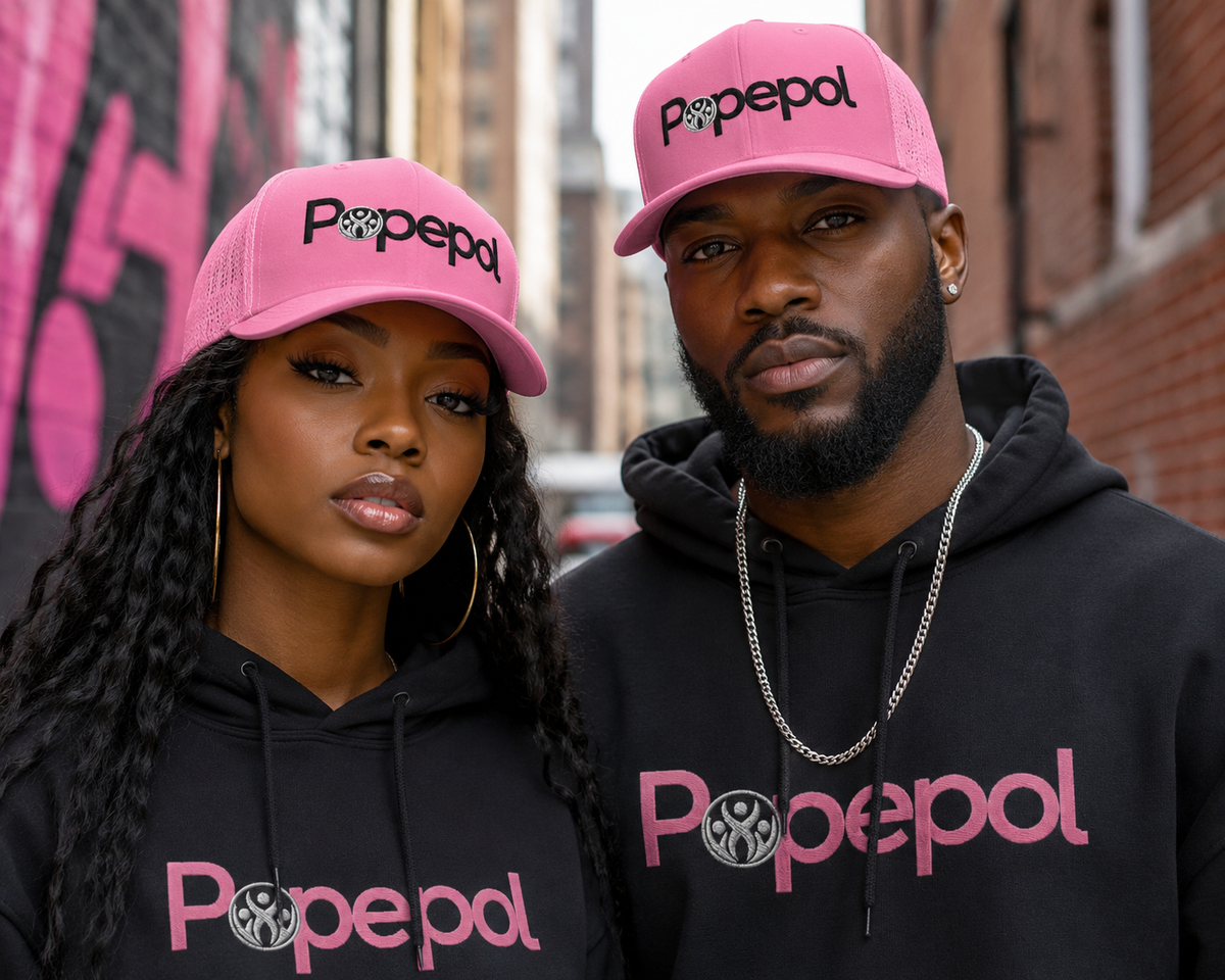 Popepol "Rise Above"Trucker Cap