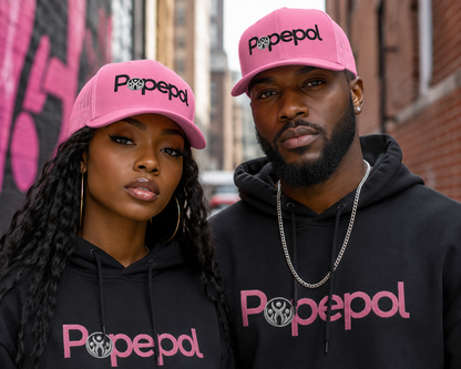 Popepol "Rise Above"Trucker Cap