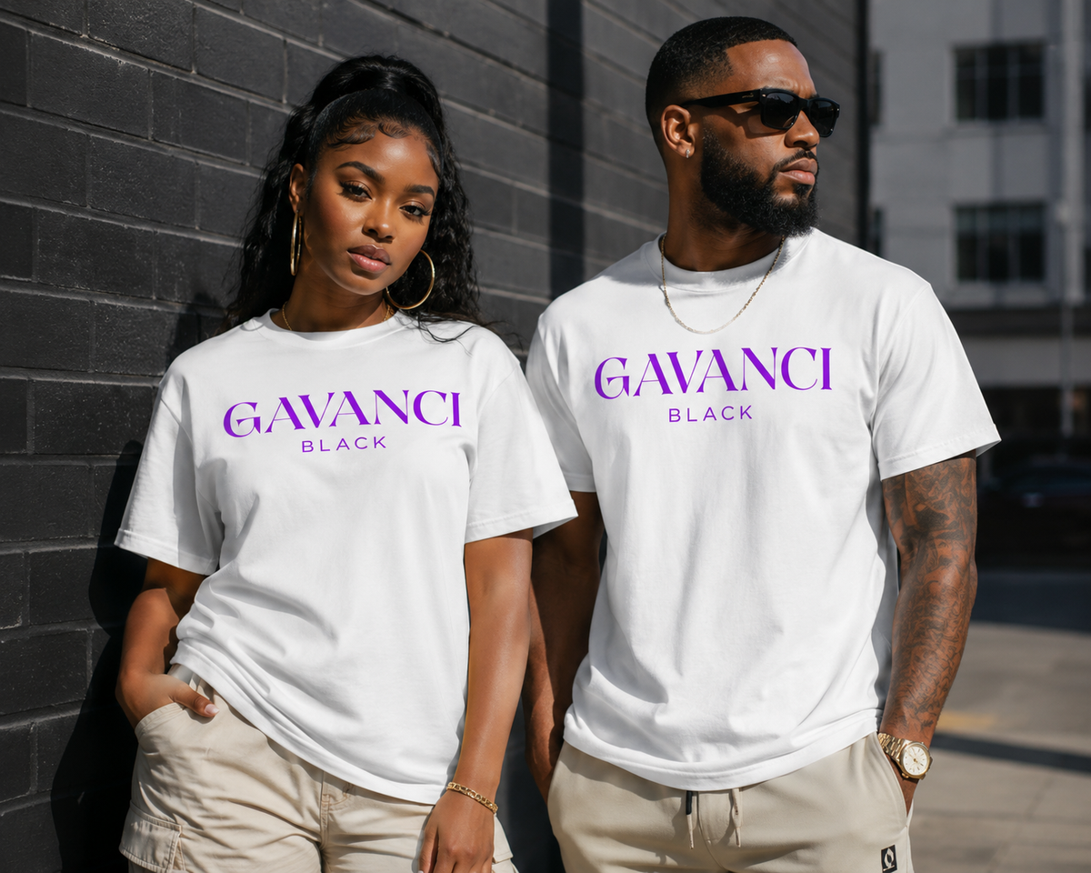 Gavanci Black Orginal Logo t-shirt