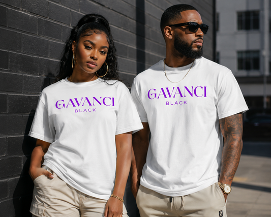 Gavanci Black Orginal Logo t-shirt