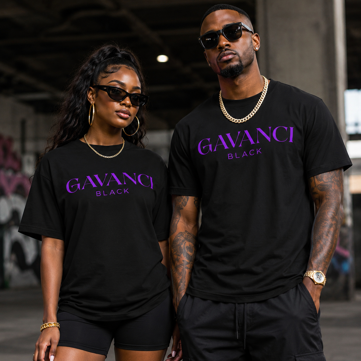 Gavanci Black Original Logo t-shirt